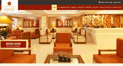 Desktop Screenshot of mariyahotel.com